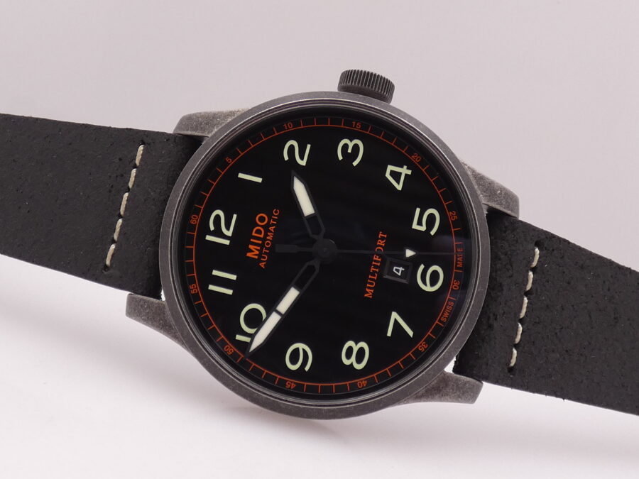 Mido Multifort Arabic 44mm NUOVO BOX&PAPERS Automatic Date March 2025 Steel Ref. M032607A - immagine 5