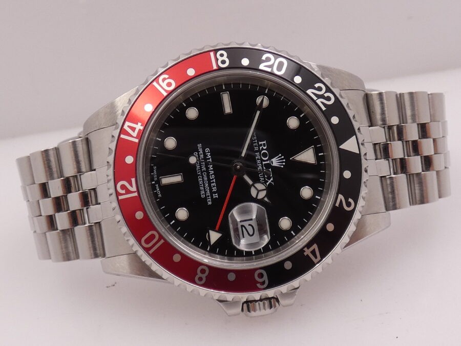 Rolex GMT-Master II Jubilee 16710 Coke BOX&PAPERS Never Polished ANNO 2001 Automatico Acciaio - immagine 5