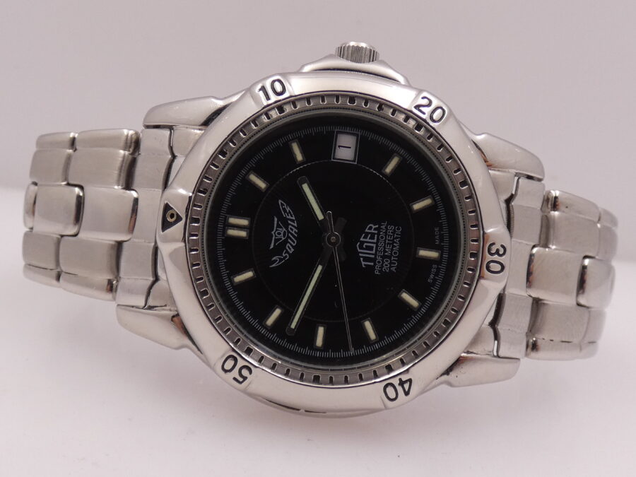 Squale Tiger Automatico 50/02 Sub 200m With Bracelet ANNI'90s Acciaio - immagine 5