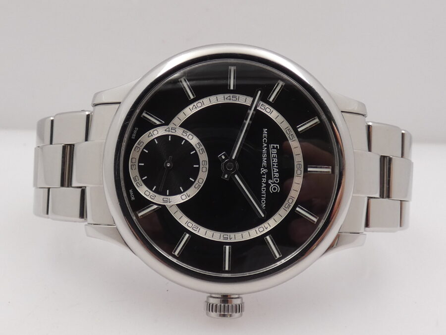 Eberhard & Co. Traversetolo 21116 BOX&PAPERS Anno 2022 Hand Winding With Bracelet Acciaio - immagine 5