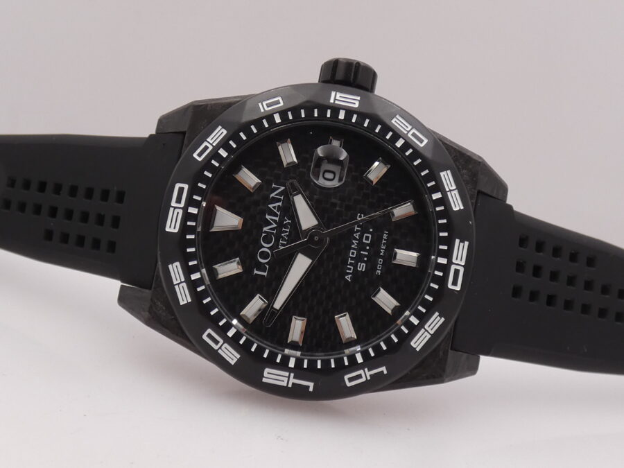 Locman Stealth Automatic S.I.O. Carbonio - Titanio LIKE NEW BOX&PAPERS Ref. 216 - immagine 5