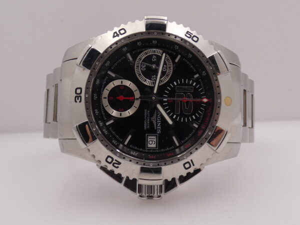 Longines HydroConquest Chronografo 300m Automatic With BOX Acciaio Anni'2000s With Bracelet