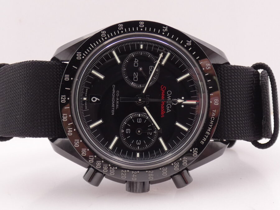Omega Speedmaster Chronograph Dark Side Of The Moon Co-Axial Ceramic Automatico ANNO 2008 - immagine 6