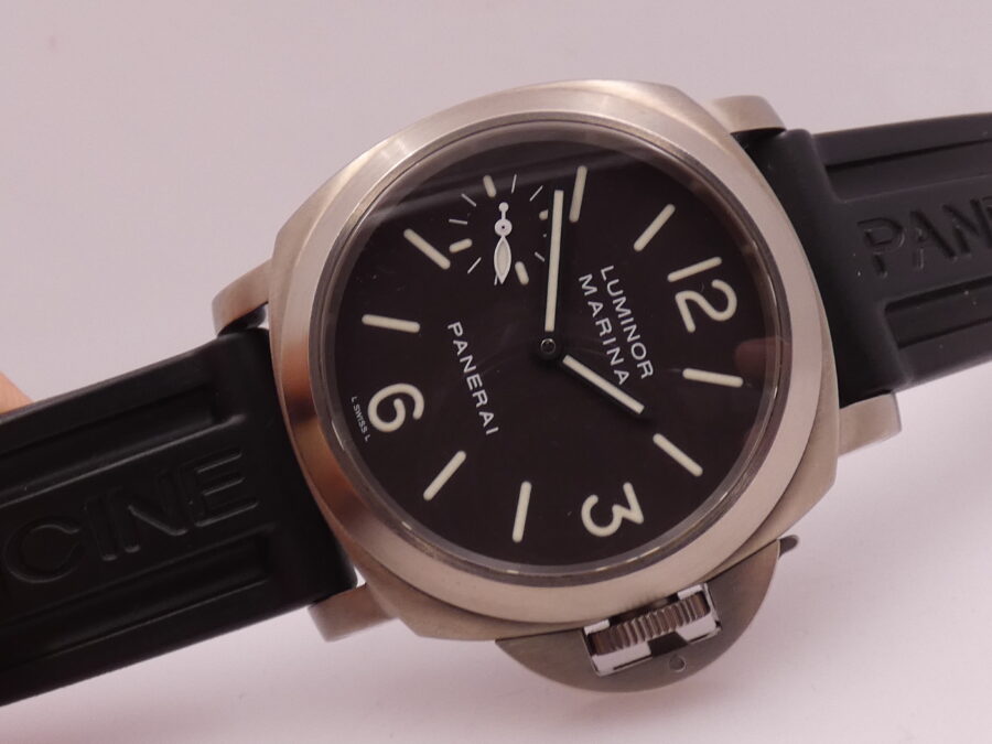 Panerai Luminor Marina PAM00061 COSC Titanium BOX PAPERS&STICKERS Italia Anno 2001 OP6535 - immagine 5