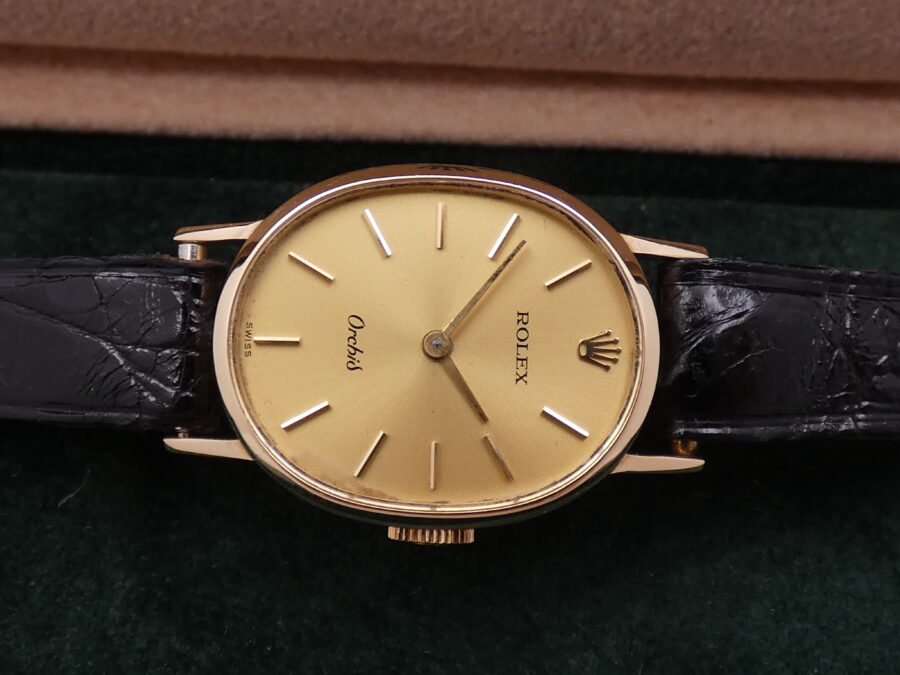Rolex Orchid Lady 18Kt Solid Gold Hand Winding JUST SERVICED Anno 1981 Ref. 2667 - immagine 7