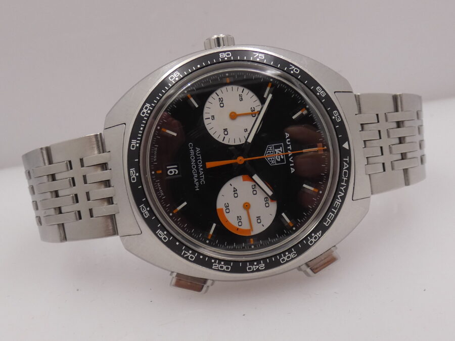 TAG Heuer Autavia Chrono 42mm CY2111 Never Polished BOX&PAPERS Automatico JUST SERVICED Anno 2004 - immagine 6
