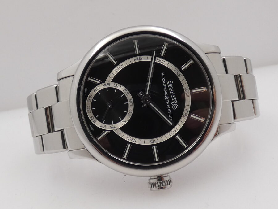 Eberhard & Co. Traversetolo 21116 BOX&PAPERS Anno 2022 Hand Winding With Bracelet Acciaio - immagine 6