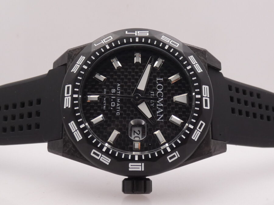 Locman Stealth Automatic S.I.O. Carbonio - Titanio LIKE NEW BOX&PAPERS Ref. 216 - immagine 6