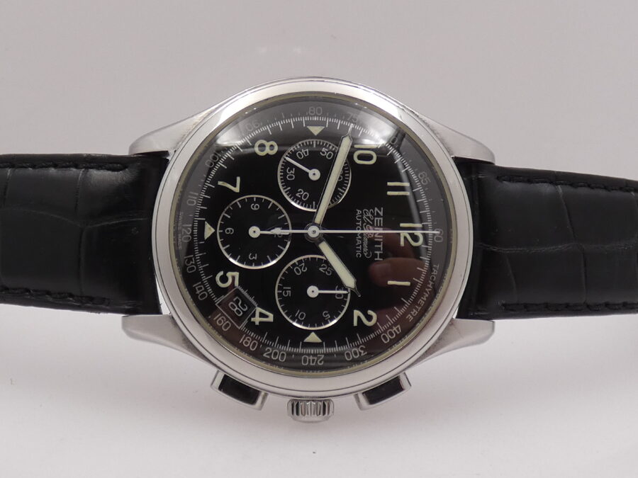 Zenith El Primero Chronografo 38mm 01.0500.400 Automatic Date Anni '2000s Acciaio - immagine 6