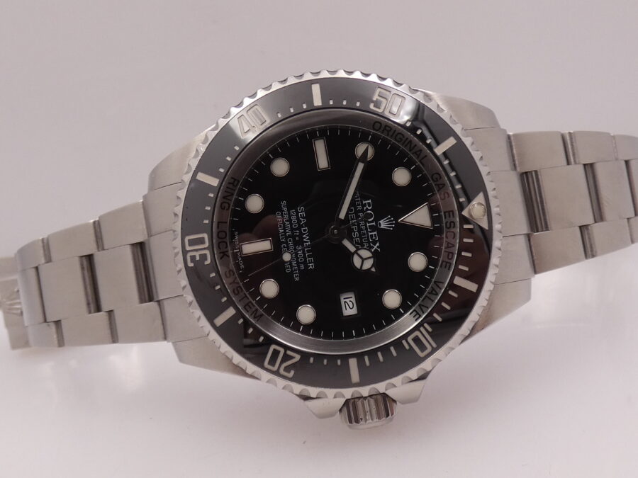 Rolex Sea-Dweller 4000 DEEPSEA 116660 Chromalight BOX&PAPERS ITALIA Anno 2012 Acciaio - immagine 6