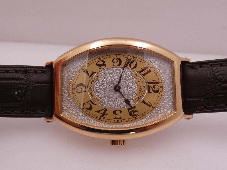 Patek Philippe Gondolo Cronometro Gondolo 18Kt Rose Solid Gold BOX&PAPERS Anno 2012 LIKE NEW - immagine 6