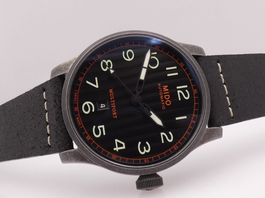 Mido Multifort Arabic 44mm NUOVO BOX&PAPERS Automatic Date March 2025 Steel Ref. M032607A - immagine 7