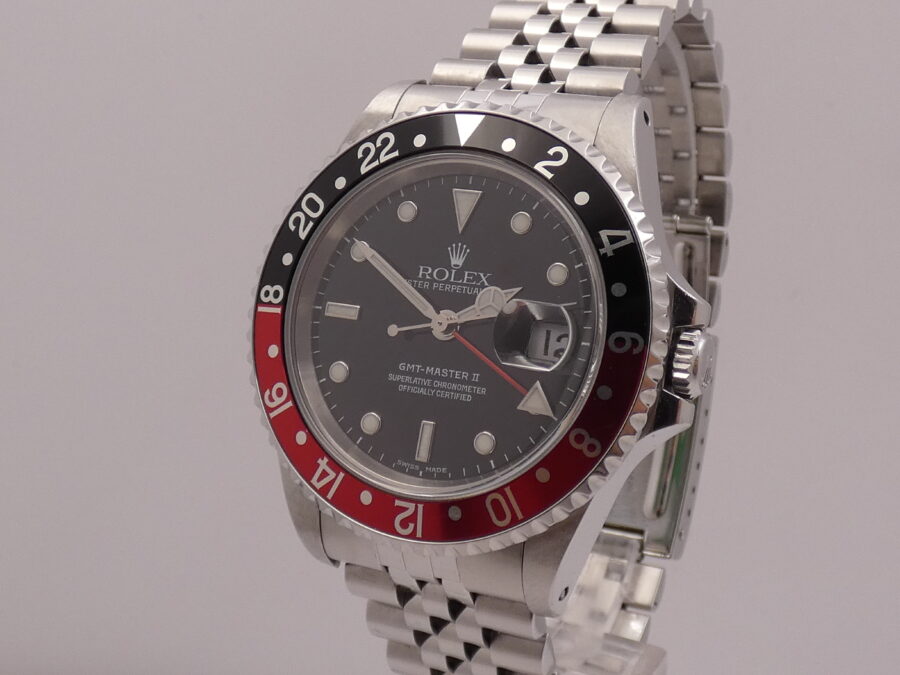 Rolex GMT-Master II Jubilee 16710 Coke BOX&PAPERS Never Polished ANNO 2001 Automatico Acciaio - immagine 7