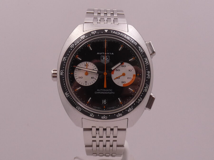 TAG Heuer Autavia Chrono 42mm CY2111 Never Polished BOX&PAPERS Automatico JUST SERVICED Anno 2004 - immagine 7