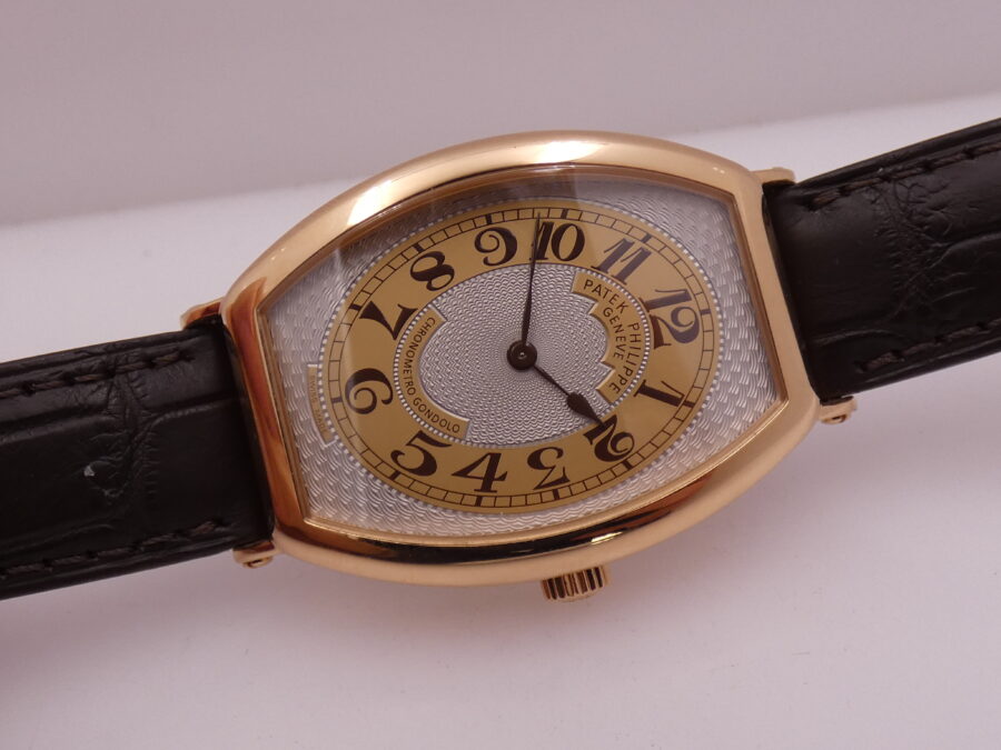 Patek Philippe Gondolo Cronometro Gondolo 18Kt Rose Solid Gold BOX&PAPERS Anno 2012 LIKE NEW - immagine 7