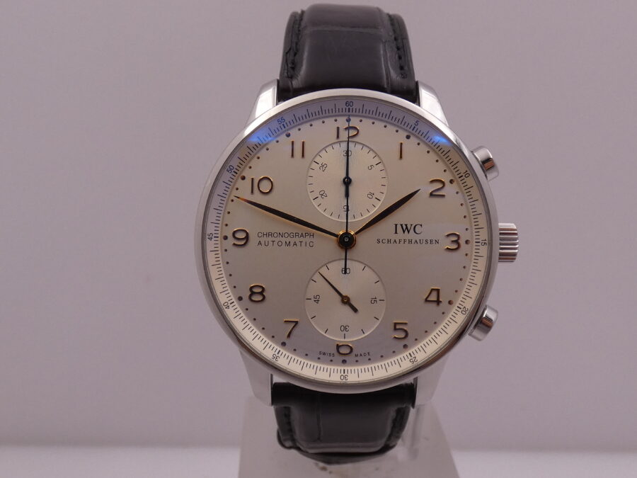IWC Portuguese Cronografo IW3714 With PAPERS Anno 2018 Automatico Acciaio TOP CONDITION - immagine 8