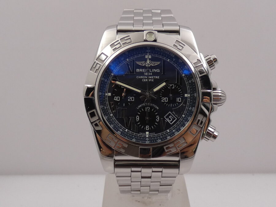 Breitling Chronomat Chronometre AB01111 Mop Dial With PAPERS Japan Limited Edition 500pcs anno 2018 - immagine 8