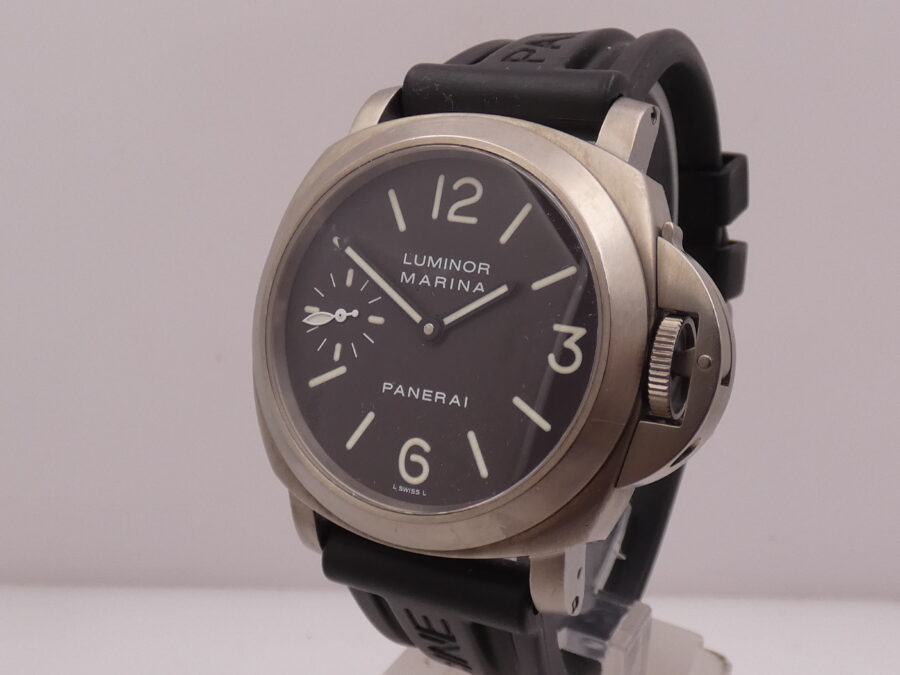 Panerai Luminor Marina PAM00061 COSC Titanium BOX PAPERS&STICKERS Italia Anno 2001 OP6535 - immagine 7