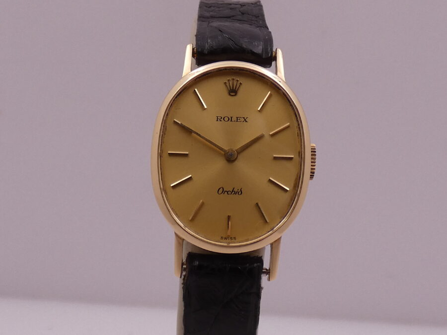 Rolex Orchid Lady 18Kt Solid Gold Hand Winding JUST SERVICED Anno 1981 Ref. 2667 - immagine 9