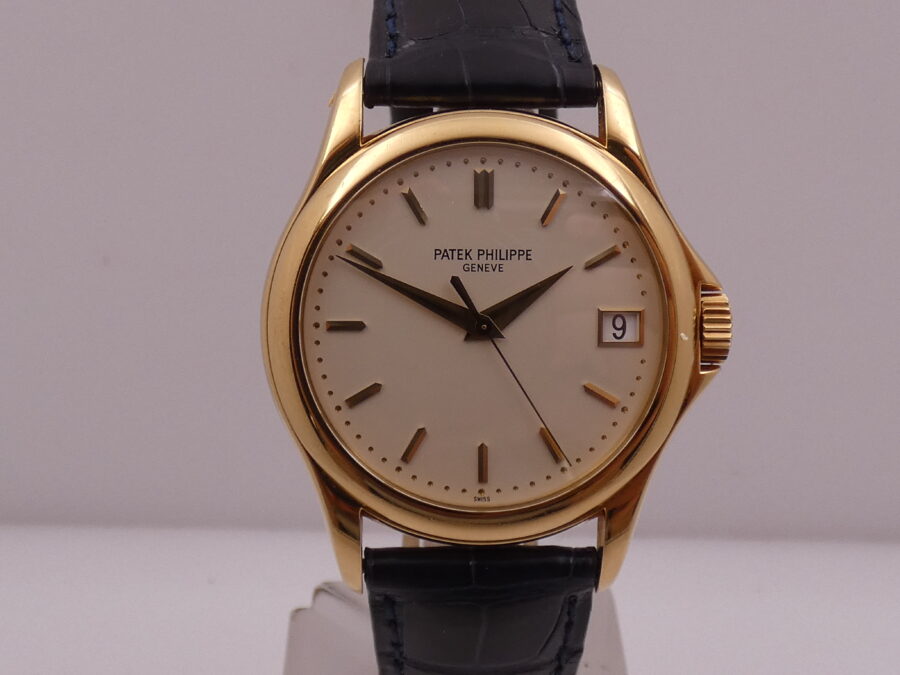 Patek Philippe Calatrava 5127J 37mm Automatico 18Kt Solid Gold BOX&PAPERS anno 2005 MINT CONDITION - immagine 8