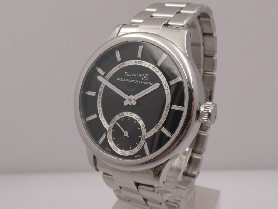 Eberhard & Co. Traversetolo 21116 BOX&PAPERS Anno 2022 Hand Winding With Bracelet Acciaio - immagine 8