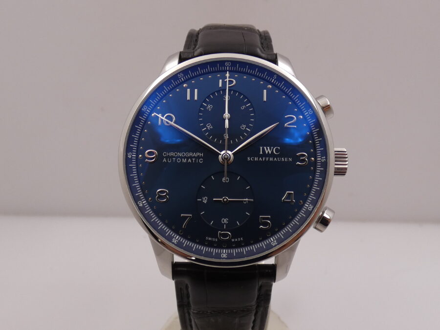 IWC Cronografo Portoghese IW371491 With PAPERS Automatico Anno 2019 TOP CONDITION Acciaio - immagine 8