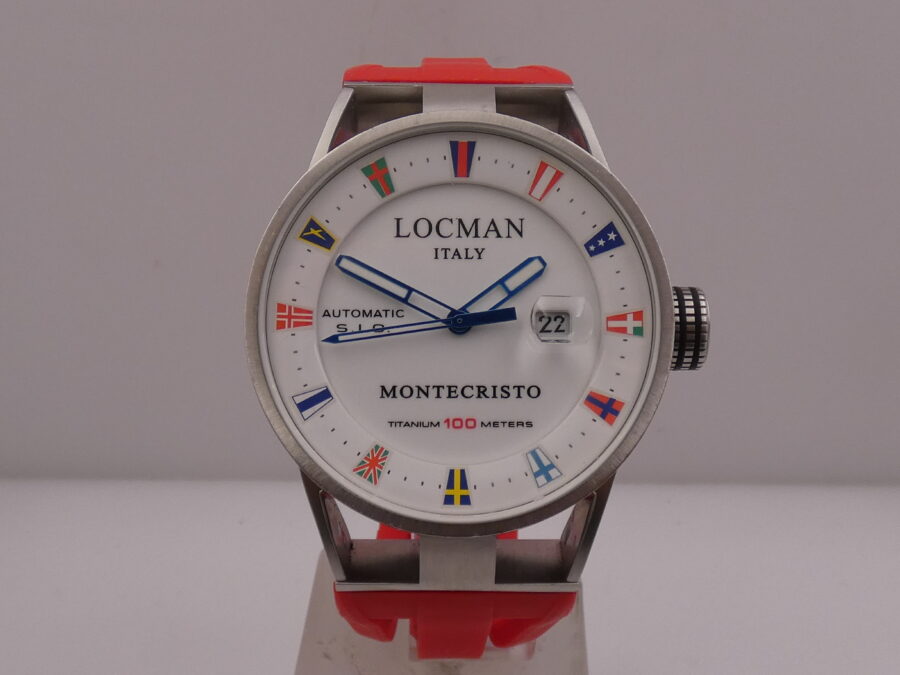 Locman Montecristo Yacht Club Titanio 44mm BOX&PAPERS White Dial Automatic S.I.O. Ref. 511 - immagine 8
