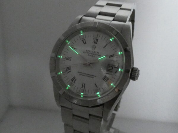 Rolex Oyster Perpetual Date 15210 No Holes BOX&PAPERS Automatico Anno 1996 Bracciale Oyster