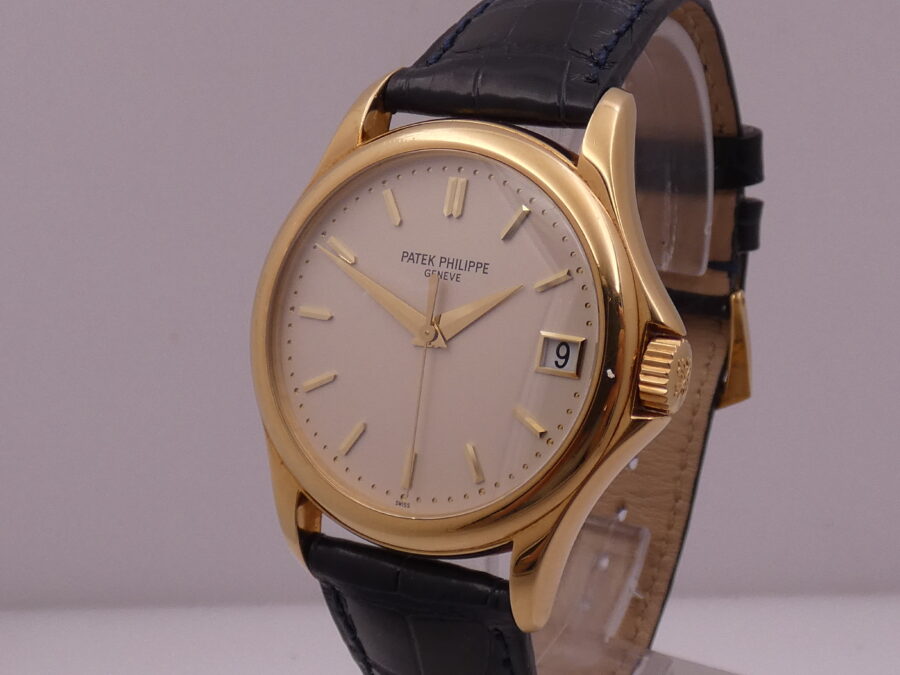 Patek Philippe Calatrava 5127J 37mm Automatico 18Kt Solid Gold BOX&PAPERS anno 2005 MINT CONDITION - immagine 9