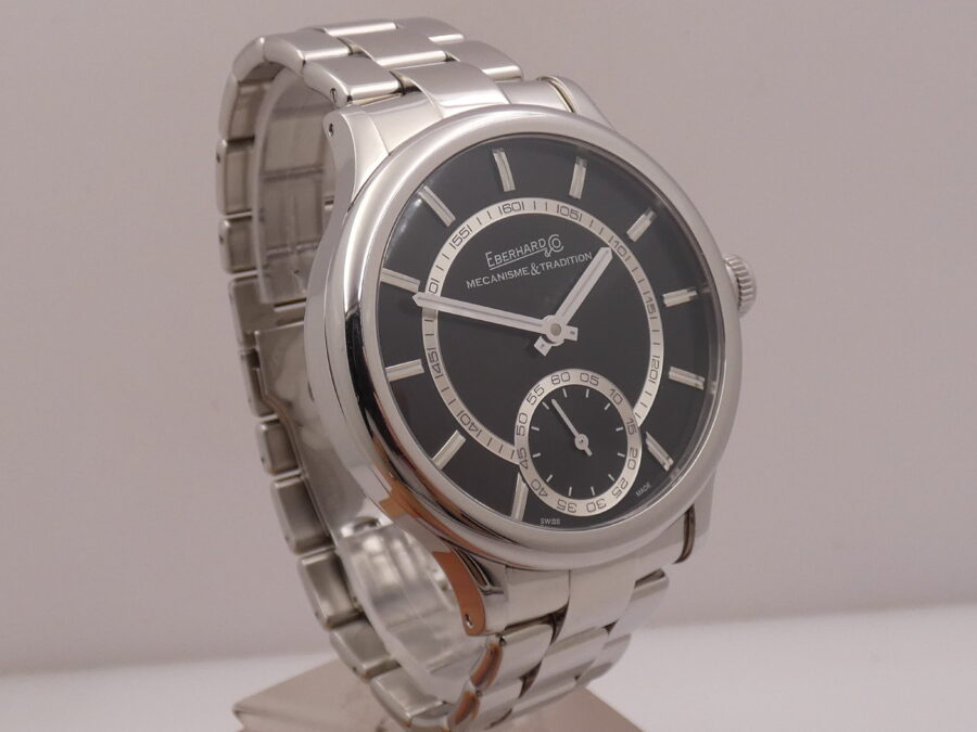 Eberhard & Co. Traversetolo 21116 BOX&PAPERS Anno 2022 Hand Winding With Bracelet Acciaio - immagine 9