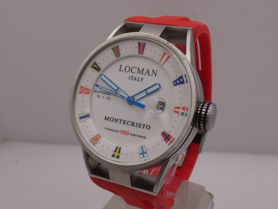 Locman Montecristo Yacht Club Titanio 44mm BOX&PAPERS White Dial Automatic S.I.O. Ref. 511 - immagine 9