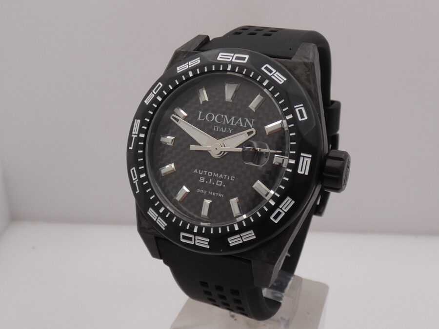 Locman Stealth Automatic S.I.O. Carbonio - Titanio LIKE NEW BOX&PAPERS Ref. 216 - immagine 9