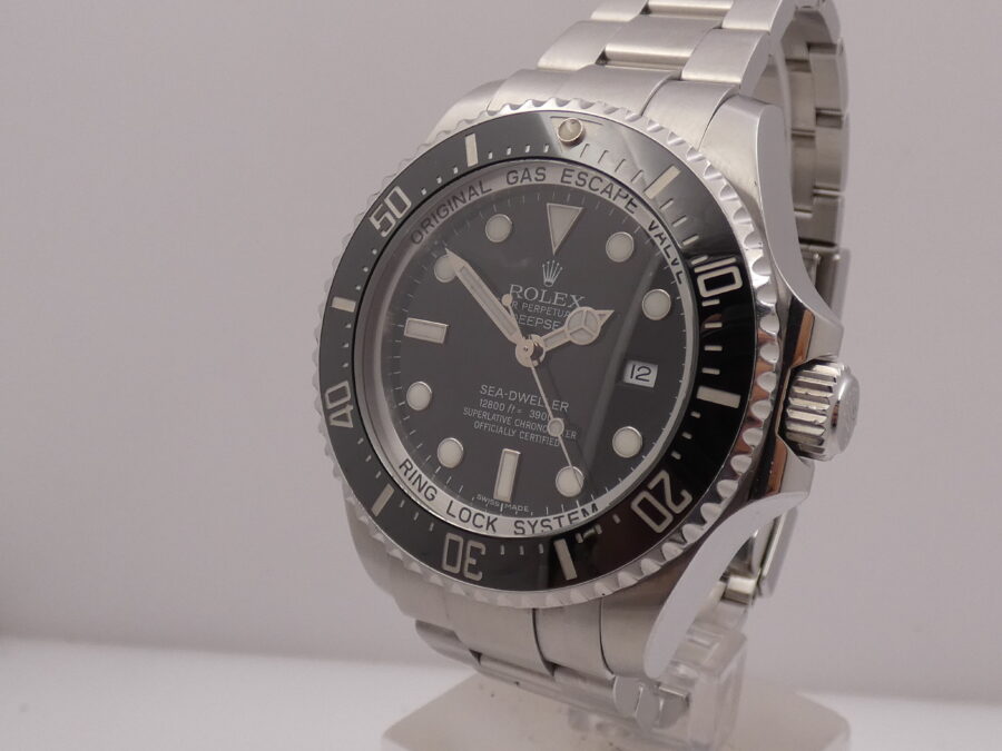 Rolex Sea-Dweller 4000 DEEPSEA 116660 Chromalight BOX&PAPERS ITALIA Anno 2012 Acciaio - immagine 9