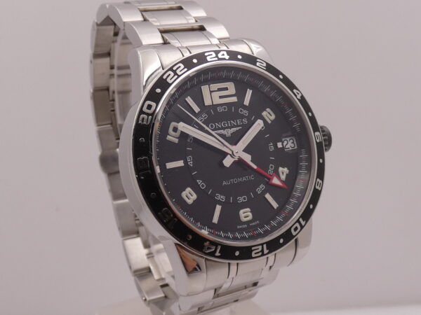 Longines Admiral GMT Automatico 42mm L3.668.4 con Scatola Anni '2000s With Bracelet Acciaio