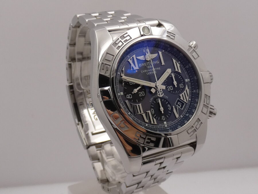Breitling Chronomat Chronometre AB01111 Mop Dial With PAPERS Japan Limited Edition 500pcs anno 2018 - immagine 10