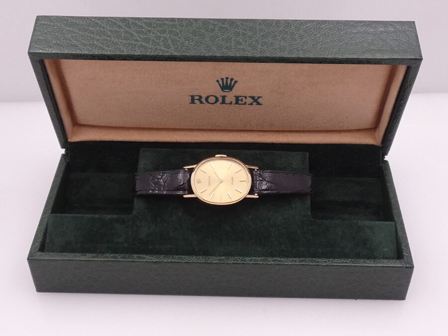 Rolex Orchid Lady 18Kt Solid Gold Hand Winding JUST SERVICED Anno 1981 Ref. 2667 - immagine 12