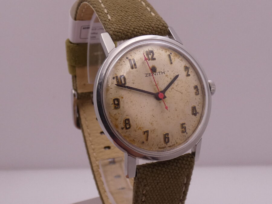 Zenith Stellina Vintage Anni'60 Acciaio Hand Winding JUST SERVICED Cal. 2532 - immagine 11