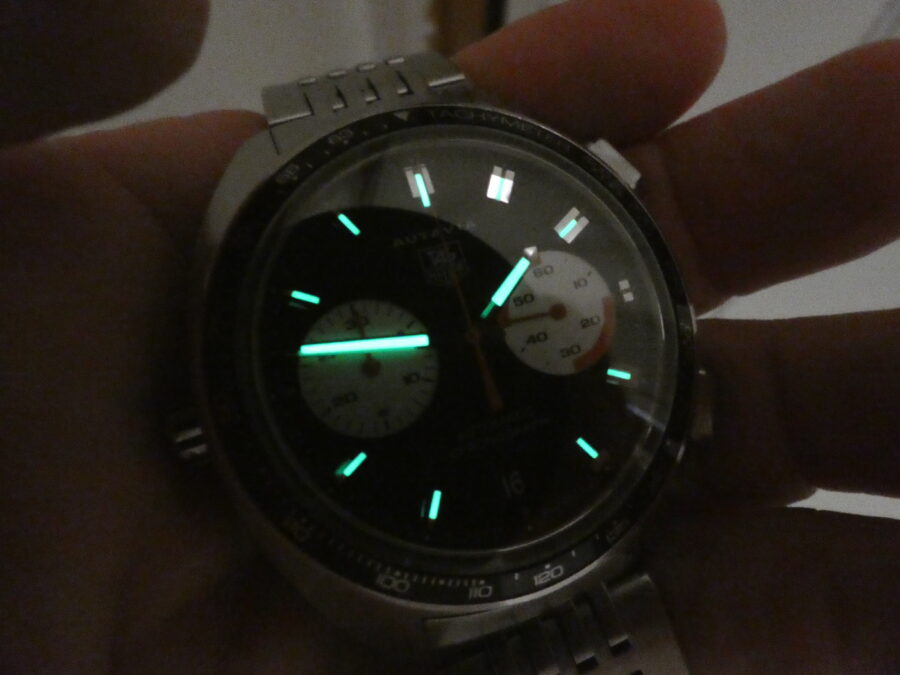 TAG Heuer Autavia Chrono 42mm CY2111 Never Polished BOX&PAPERS Automatico JUST SERVICED Anno 2004 - immagine 10