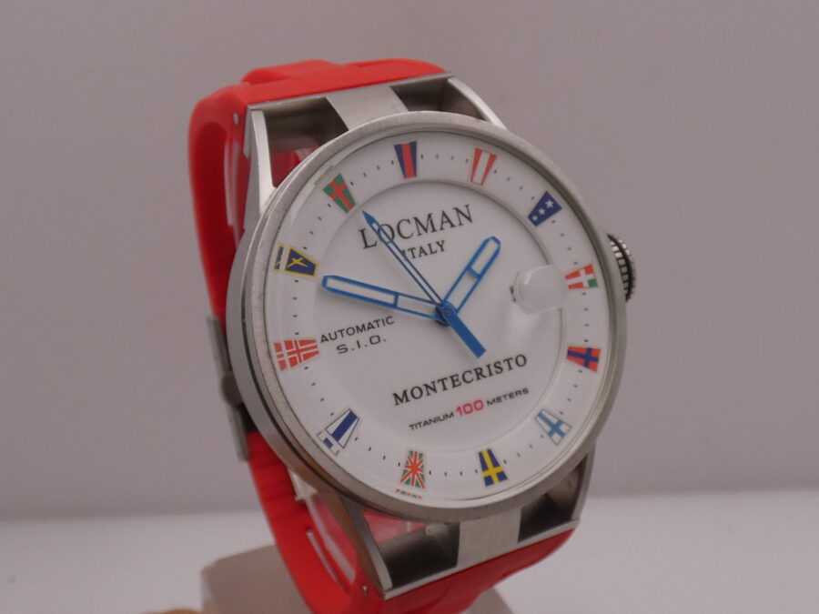Locman Montecristo Yacht Club Titanio 44mm BOX&PAPERS White Dial Automatic S.I.O. Ref. 511 - immagine 10