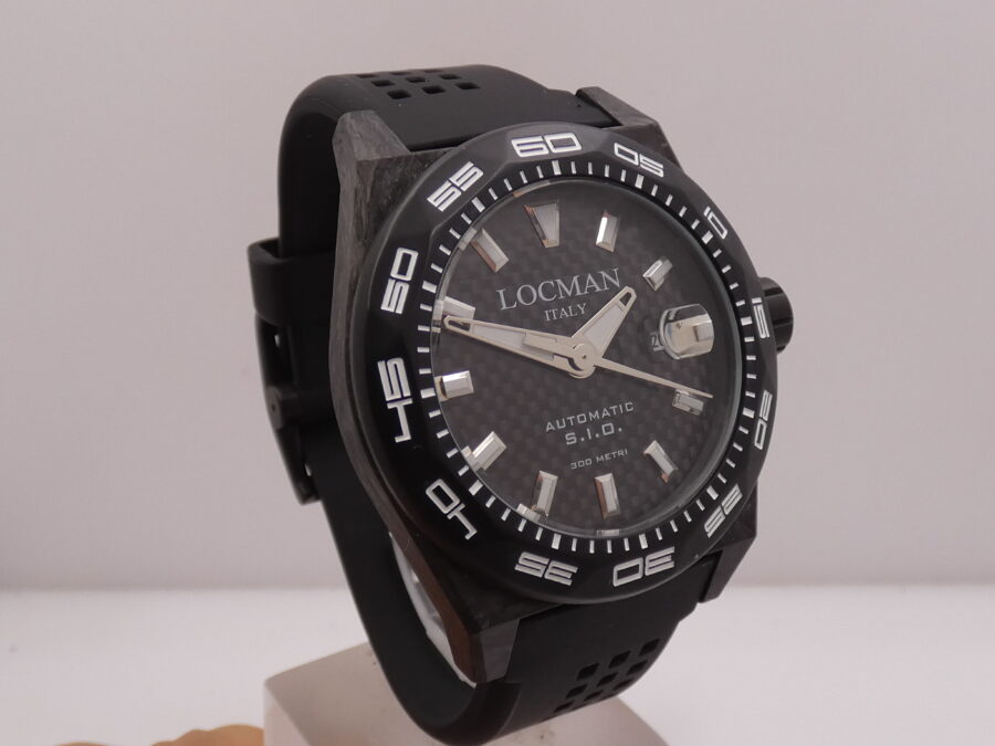 Locman Stealth Automatic S.I.O. Carbonio - Titanio LIKE NEW BOX&PAPERS Ref. 216 - immagine 10