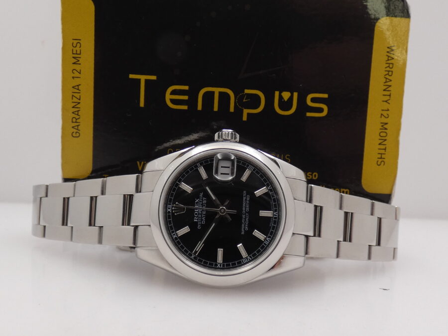 Rolex Datejust 31 Mid-size 178240 SEL Automatico ANNO 2007 Braccialato Acciaio Ladies - immagine 2
