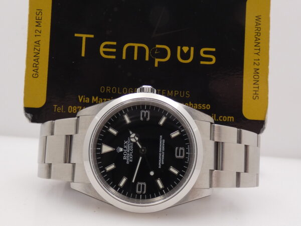 Rolex Explorer I 114270 N.O.S. Full Stickered Italian PAPERS ANNO 2003 Automatico Acciaio New Old Stock