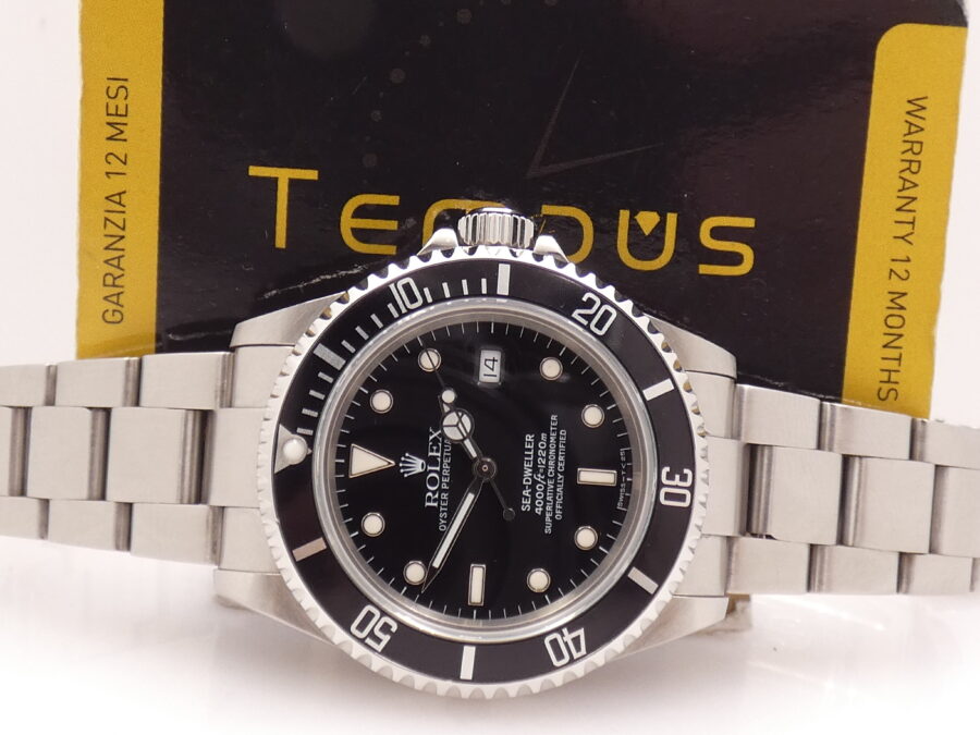 Rolex Sea-Dweller 4000 16600 SEL TOP CONDITION Anno 1997 Automatico Acciaio - immagine 2