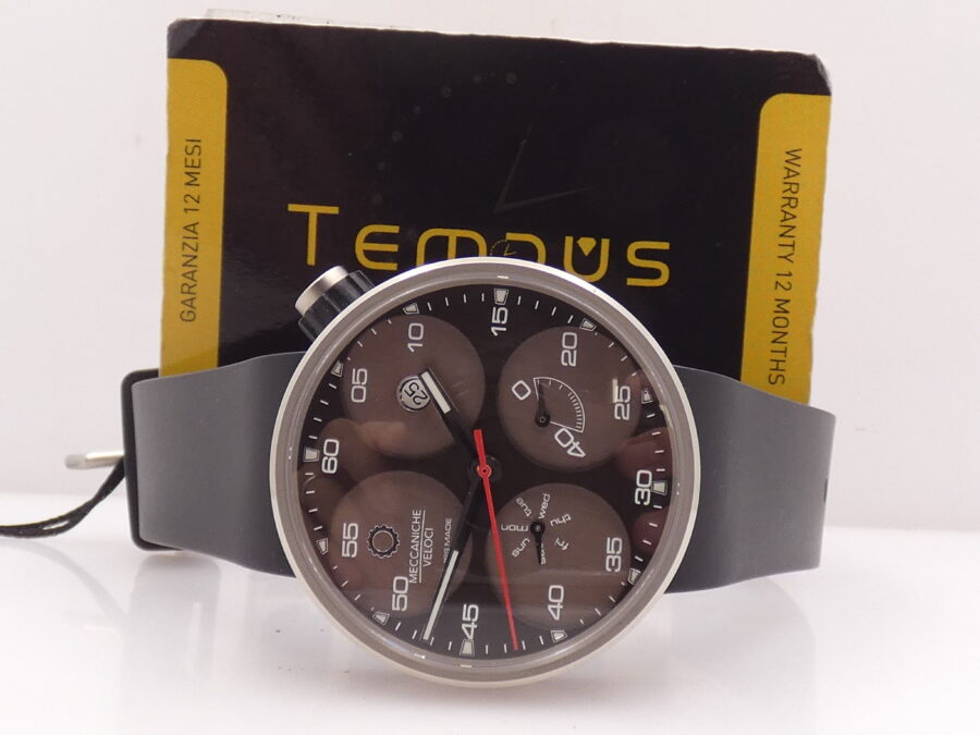 Meccaniche Veloci QuattroValvole 42mm Day Date PowerReserve Titanio NEW BOX&PAPERS Automatico W122N063 - immagine 2