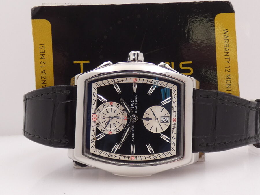 Cronografo IWC Da Vinci IW376403 Oversize 43mm Automatico Calibro 89360 Acciaio - immagine 2