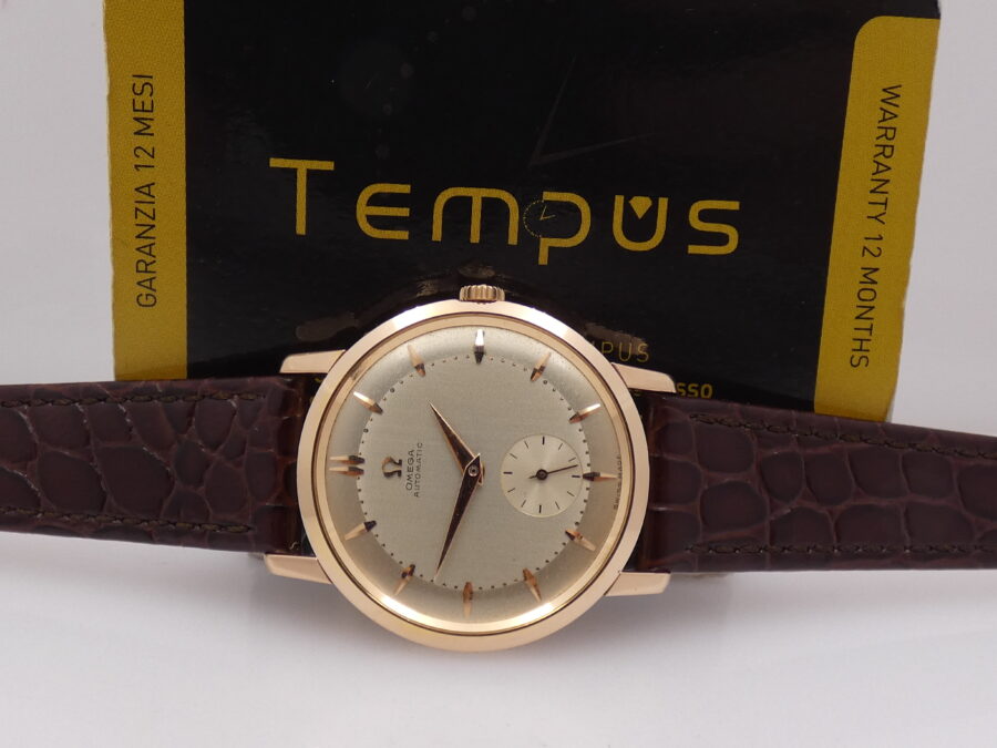 Omega Classic Dual Tone 2897 Automatico Oro Rosa 18Kt ANNO1958 TOP CONDITION - immagine 2