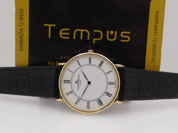 Baume & Mercier Classic Ultra Thin "Dono SIP" Oro 18Kt With BOX Anni '90s Ref. 15172A