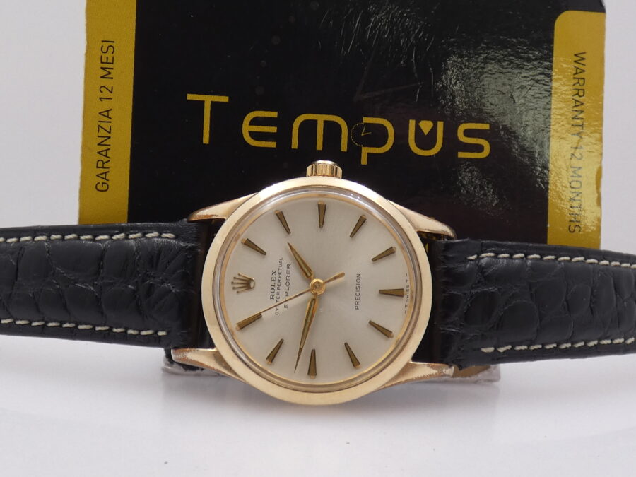 Rolex RARO Oyster Perpetual Expoler 5506 Laminato Oro 18Kt Automatico Anni 60's Vintage - immagine 2