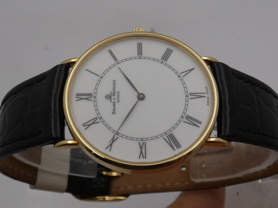 Baume & Mercier Classic Ultra Thin "Dono SIP" Oro 18Kt With BOX Anni '90s Ref. 15172A