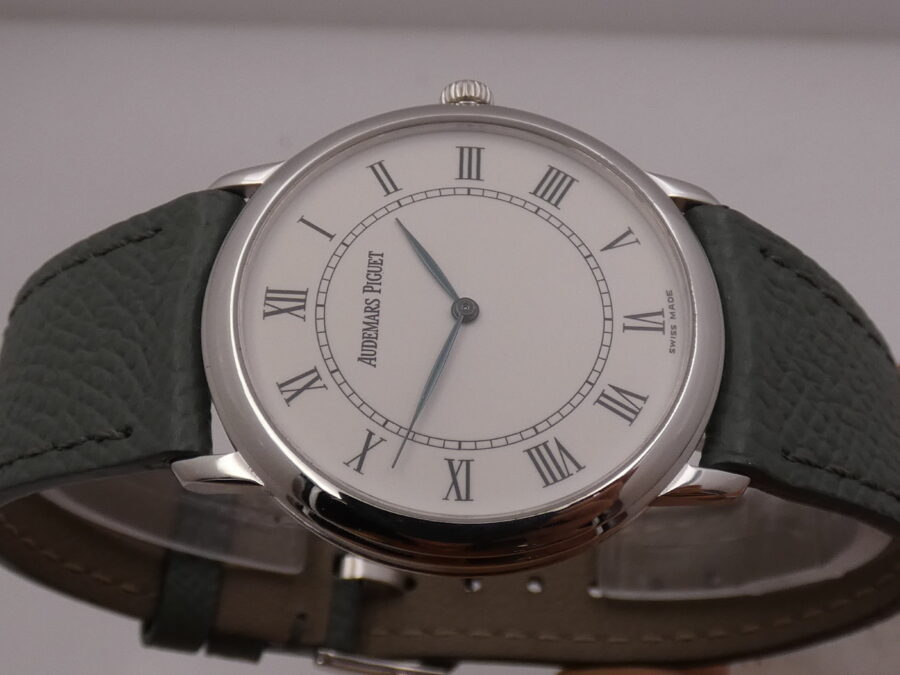 Audemars Piguet Classic Ultra Thin 34mm Oro Bianco 18Kt With BOX Manuale TOP CONDITION Ref. 14894OR